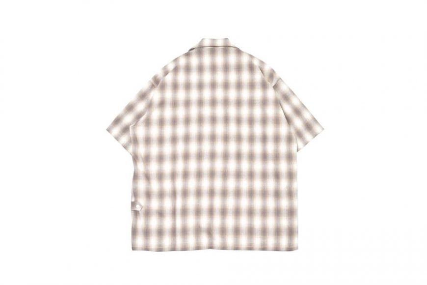 CentralPark.4PM 21 SS Plaid Short Shirt (8)
