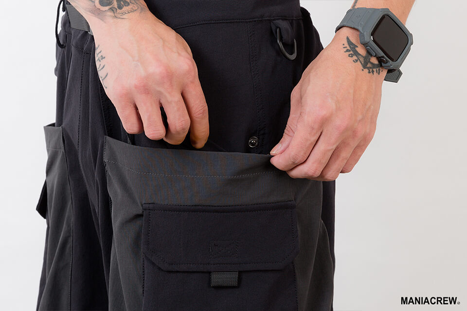 MANIA 21 SS 2 Tone Pocket Pants (5)