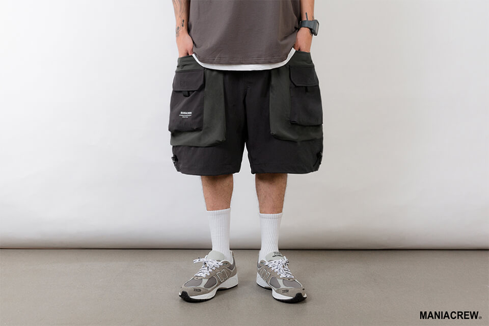MANIA 21 SS 2 Tone Pocket Pants (9)