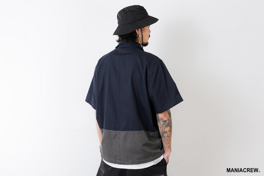 MANIA 21 SS Patchwork Pocket Shirt (3)