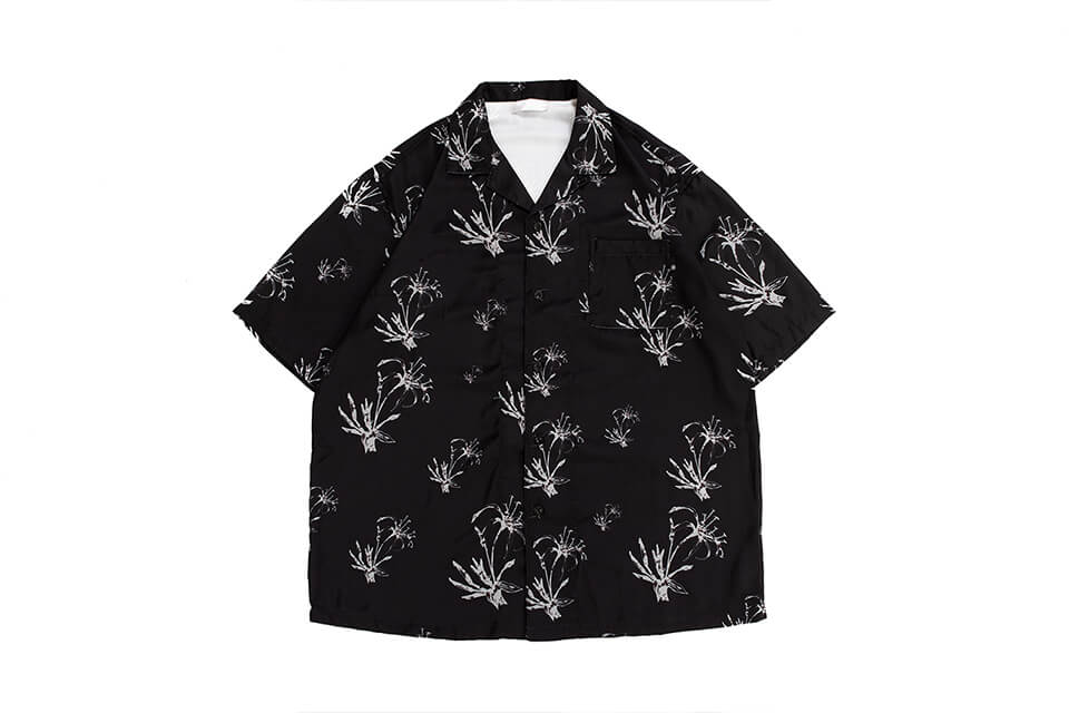 NextMobRiot 21 SS Crinum Asiaticum OVS Guayabera Shirt (5)