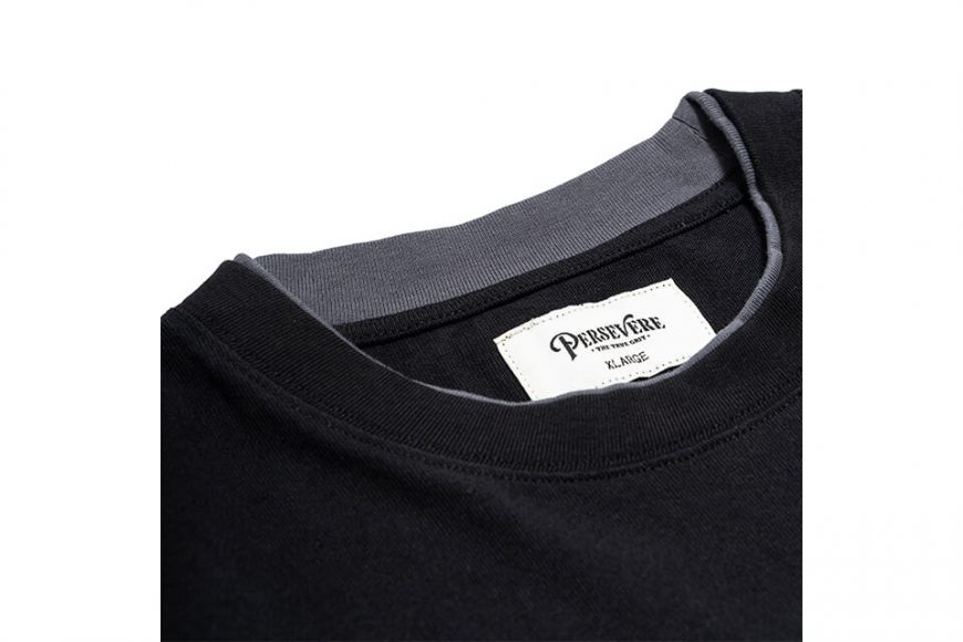 PERSEVERE 21 SS Double Ribbed Crewneck T-Shirt (10)