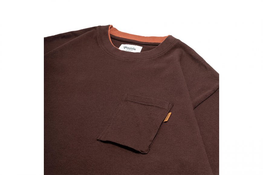 PERSEVERE 21 SS Double Ribbed Crewneck T-Shirt (14)
