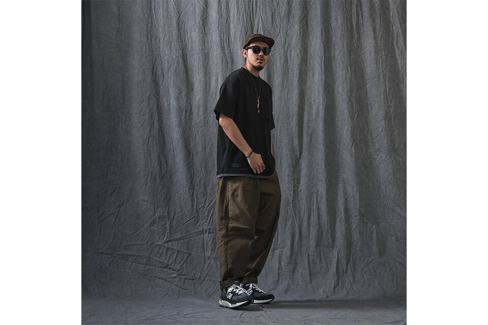 PERSEVERE 21 SS Double Ribbed Crewneck T-Shirt (3)