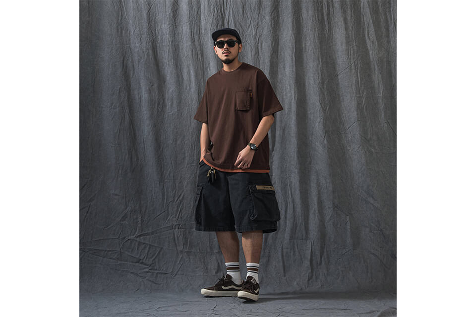 PERSEVERE 21 SS Double Ribbed Crewneck T-Shirt (5)
