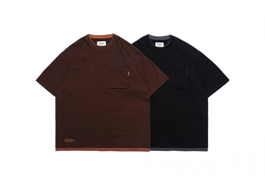 PERSEVERE 21 SS Double Ribbed Crewneck T-Shirt (7)