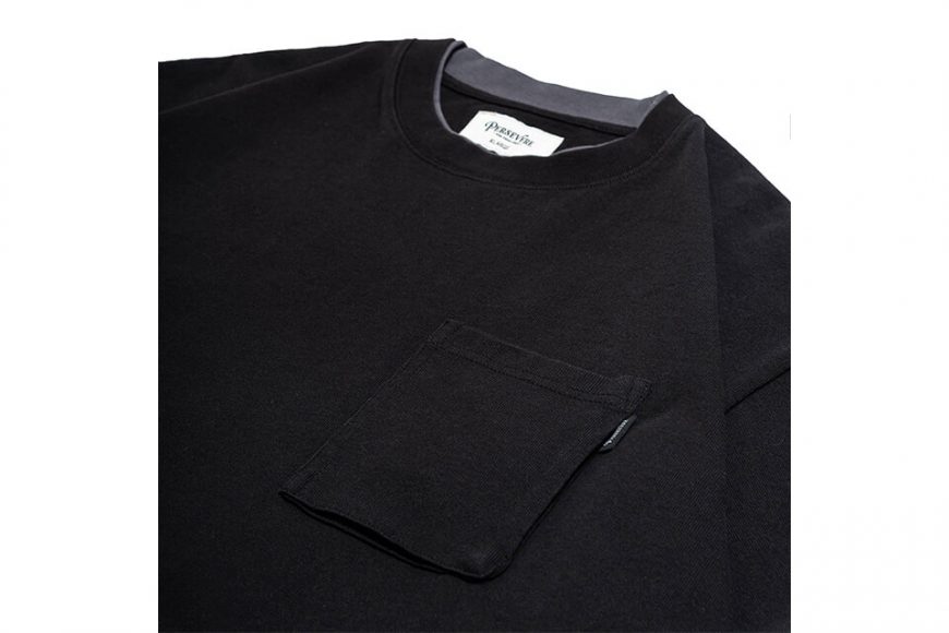 PERSEVERE 21 SS Double Ribbed Crewneck T-Shirt (9)