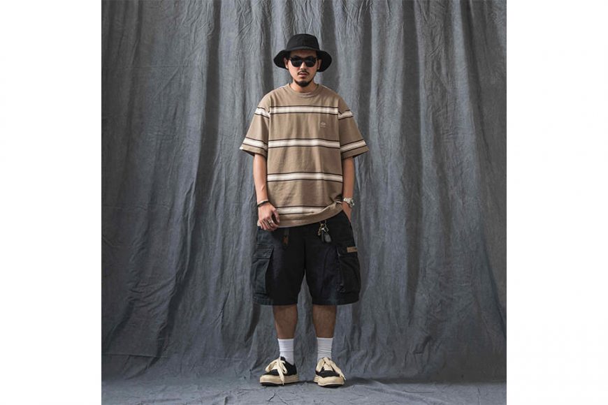 PERSEVERE 21 SS Striped T-Shirt (1)
