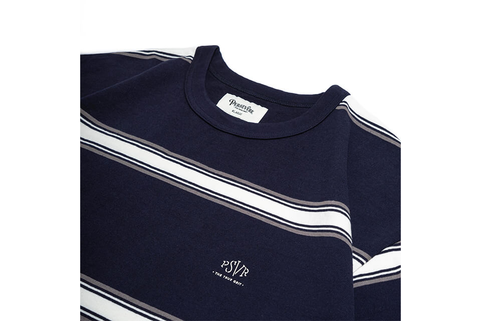 PERSEVERE 21 SS Striped T-Shirt (13)