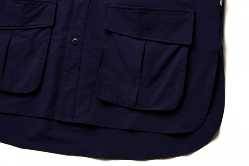 SMG 21 SS Collarless Pocket Shirt (10)