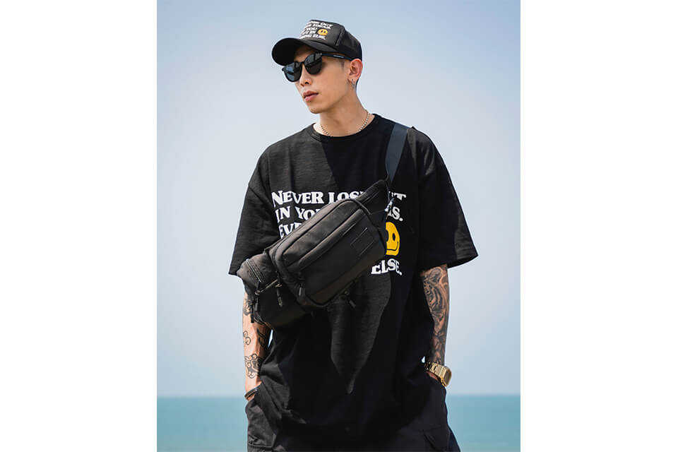 AES 21 SS Never Lose Out Smiley Oversized Tee (1)