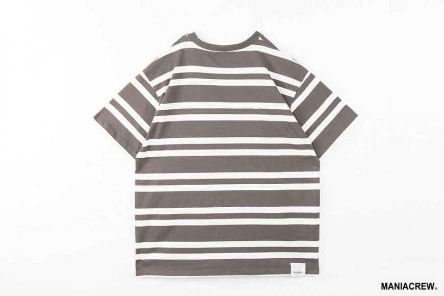 MANIA 21 SS Stripe Pocket Tee (10)