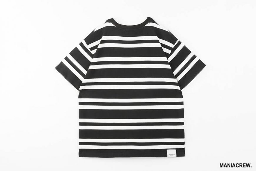 MANIA 21 SS Stripe Pocket Tee (8)