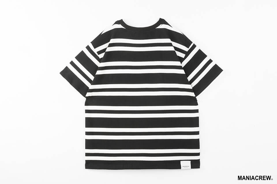 MANIA 21 SS Stripe Pocket Tee (8)