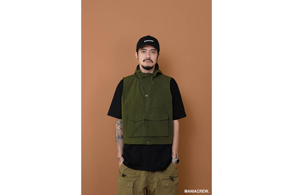 MANIA 21 AW Hooded Vest (13)