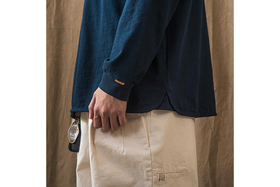 PERSEVERE 21 AW Basic Washed LS Pocket T-Shirt (16)