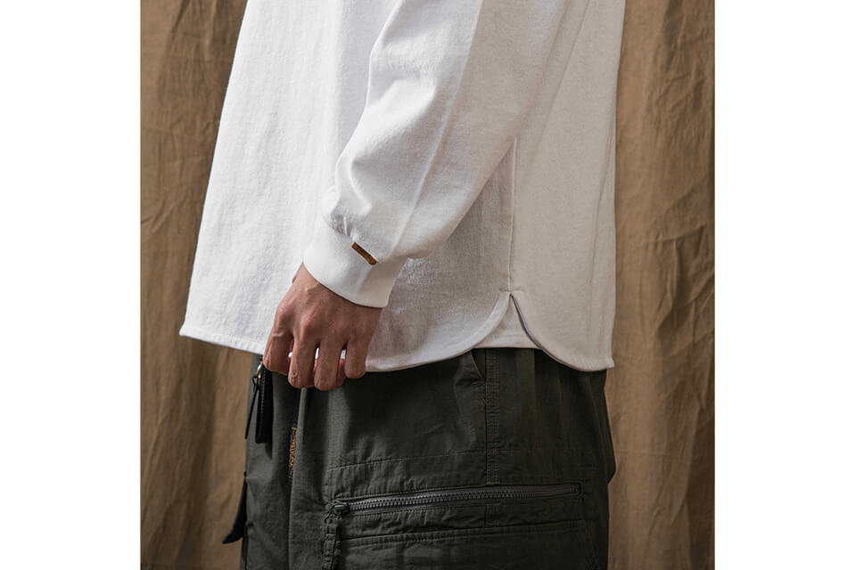 PERSEVERE 21 AW Basic Washed LS Pocket T-Shirt (4)