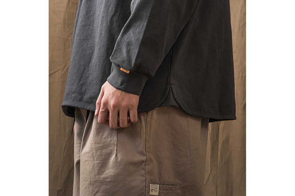 PERSEVERE 21 AW Basic Washed LS Pocket T-Shirt (8)