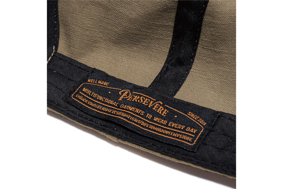 PERSEVERE 21 AW Embroidered Slogan 6 Panel Cap (25)