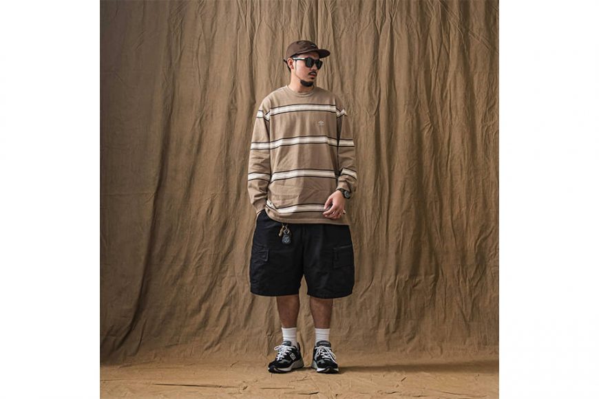 PERSEVERE 21 AW Wide Stripe LS T-Shirt (1)
