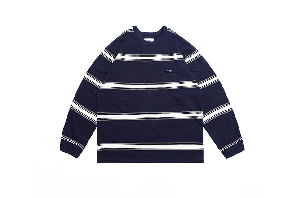 PERSEVERE 21 AW Wide Stripe LS T-Shirt (12)