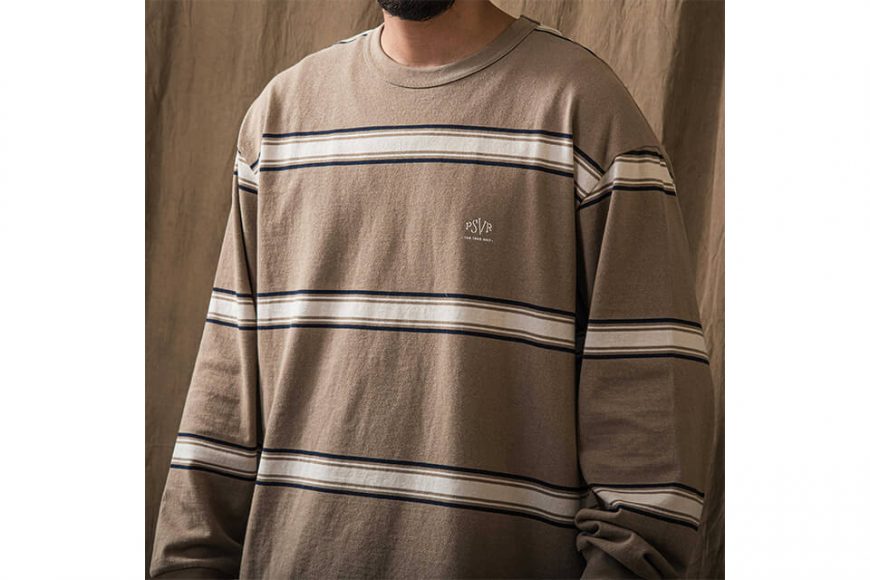 PERSEVERE 21 AW Wide Stripe LS T-Shirt (3)