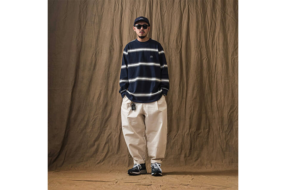 PERSEVERE 21 AW Wide Stripe LS T-Shirt (4)