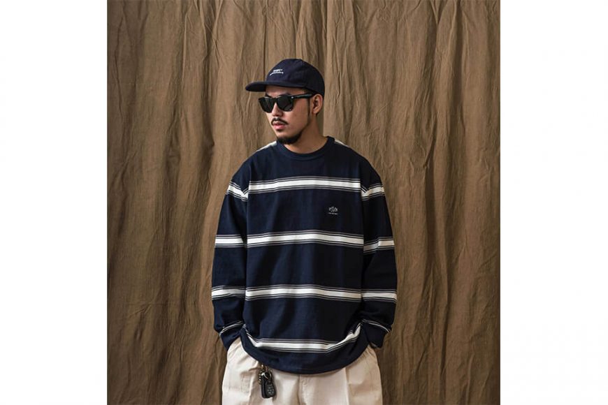 PERSEVERE 21 AW Wide Stripe LS T-Shirt (5)