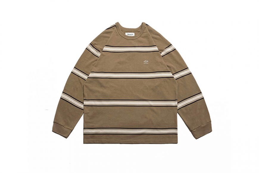 PERSEVERE 21 AW Wide Stripe LS T-Shirt (8)
