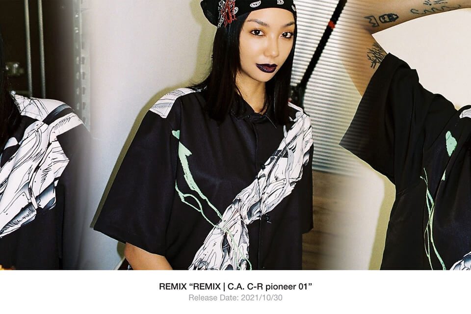 REMIX 21 SS C.A. C-R pioneer 1 Shirt (1)