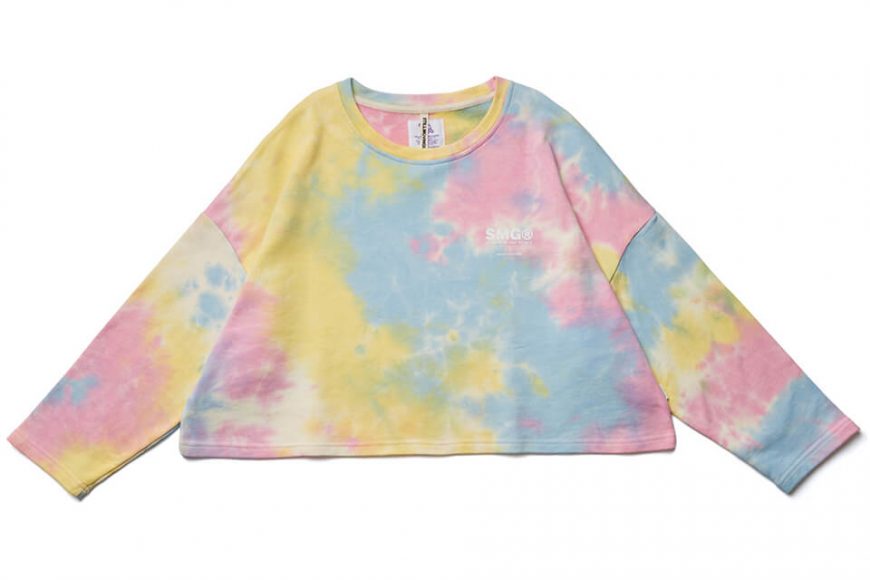 SMG 21 AW Girl Tie Dye Crop Sweatshirt (10)
