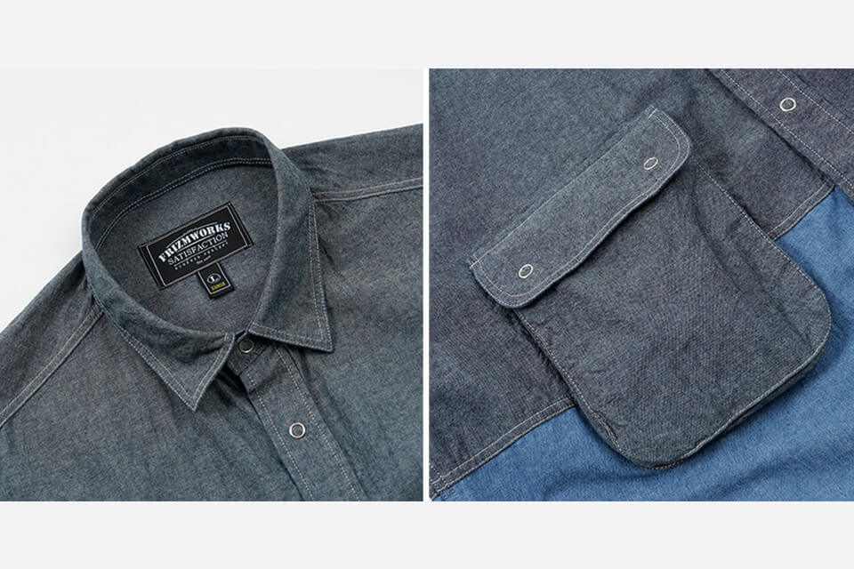 FrizmWORKS 21 FW Two Tone D.P Shirt (5)