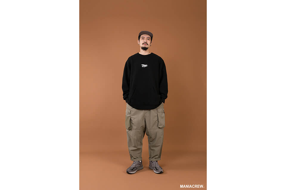 MANIA 21 AW Curve Fitting Sweatshirt (1)