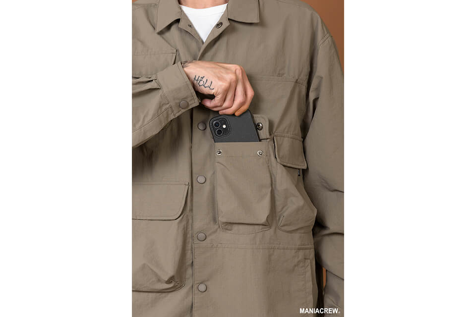 MANIA 21 AW Multi-Pocket Shirt (14)