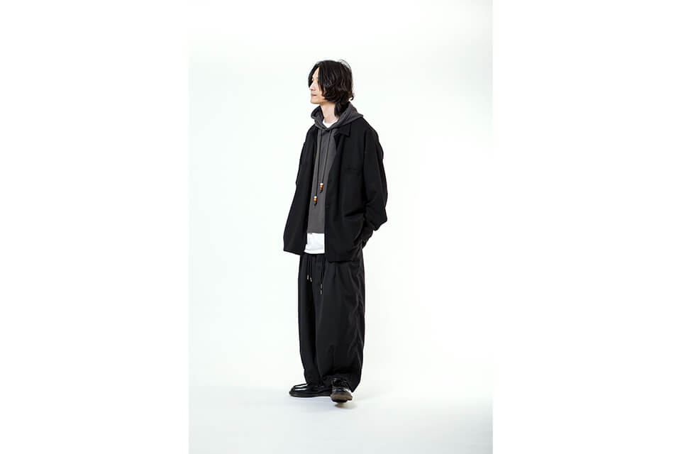 NextMobRiot 21 AW Waffle Pattern Half Hoodie (3)