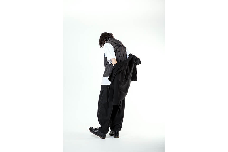 NextMobRiot 21 AW Waffle Pattern Half Hoodie (4)