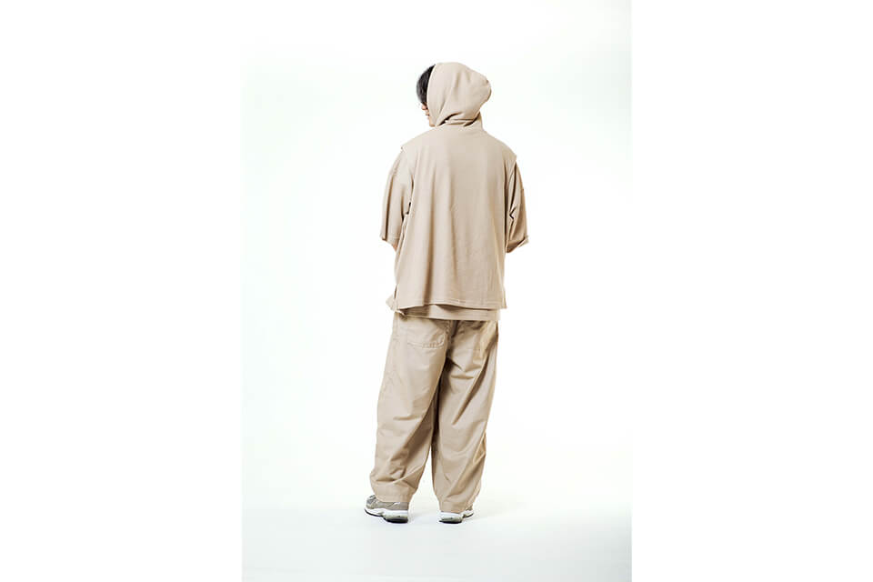 NextMobRiot 21 AW Waffle Pattern Half Hoodie (9)