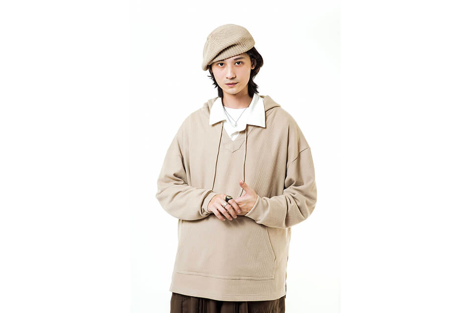 NextMobRiot 21 AW Waffle Pattern Mexican Hoodie (11)