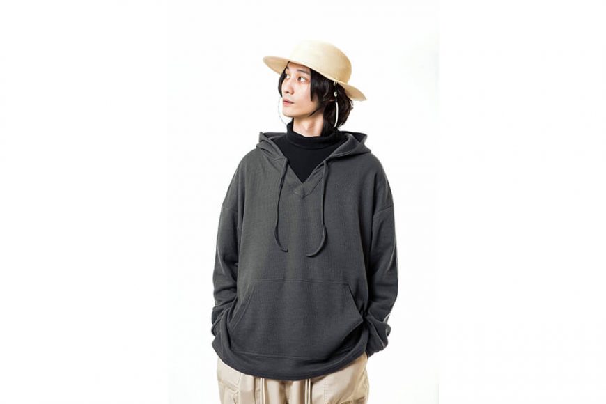 NextMobRiot 21 AW Waffle Pattern Mexican Hoodie (5)