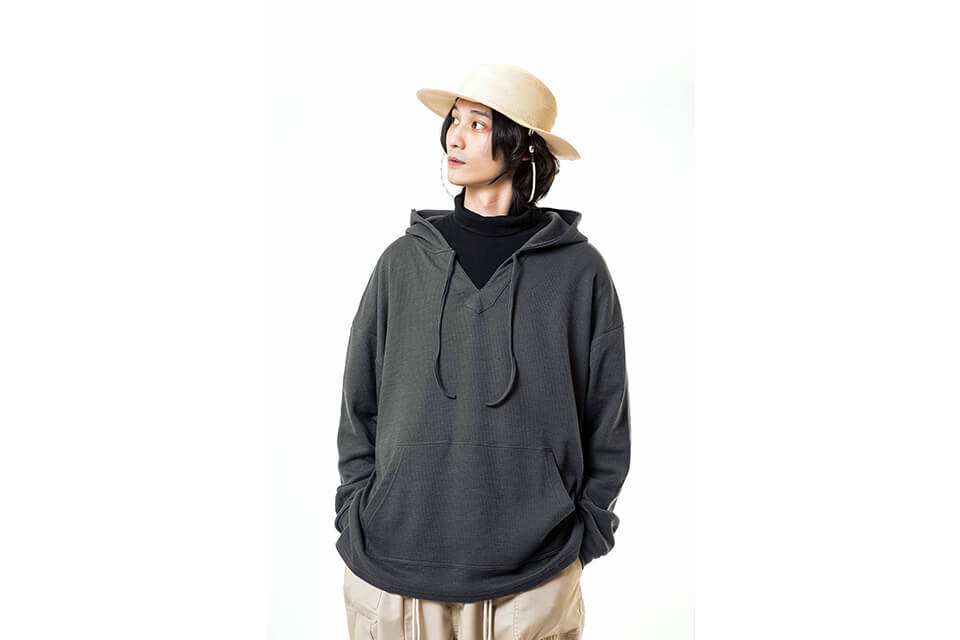 NextMobRiot 21 AW Waffle Pattern Mexican Hoodie (5)