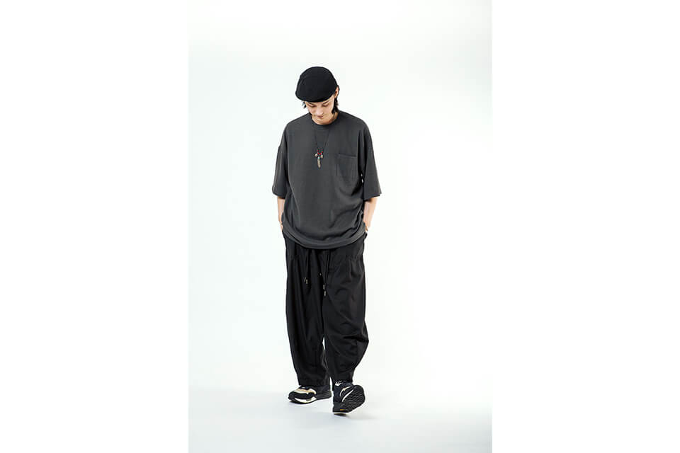 NextMobRiot 21 AW Waffle Pattern OVS Tee (1)