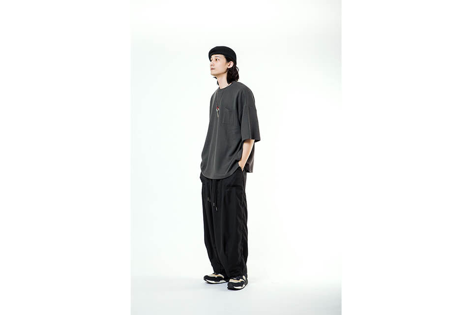 NextMobRiot 21 AW Waffle Pattern OVS Tee (2)