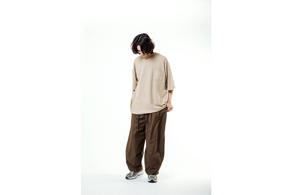NextMobRiot 21 AW Waffle Pattern OVS Tee (6)