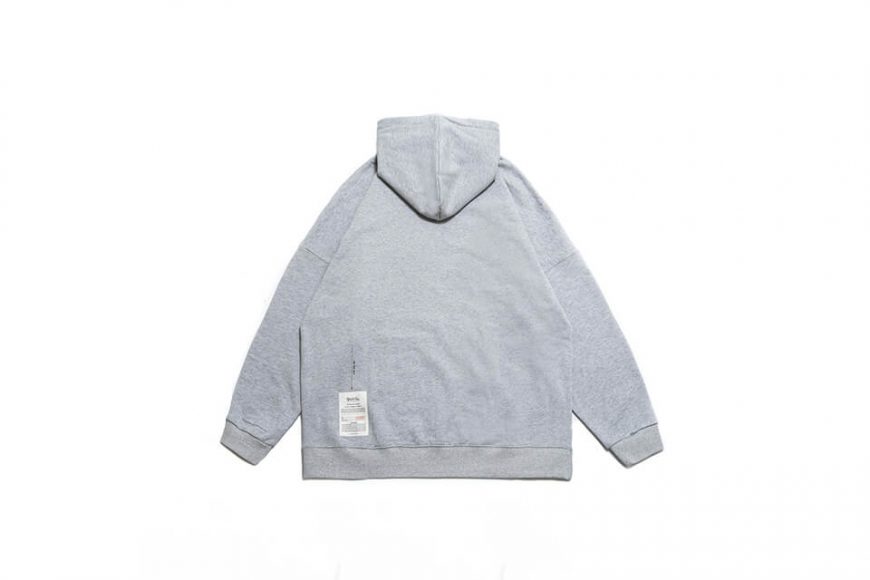 PERSEVERE 21 AW Morse Code Classic Washed Hoodie (12)