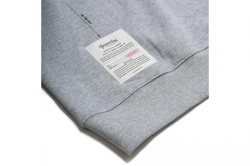 PERSEVERE 21 AW Morse Code Classic Washed Hoodie (15)