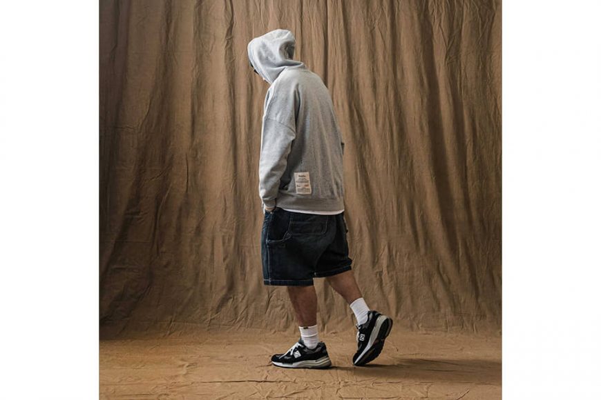 PERSEVERE 21 AW Morse Code Classic Washed Hoodie (2)