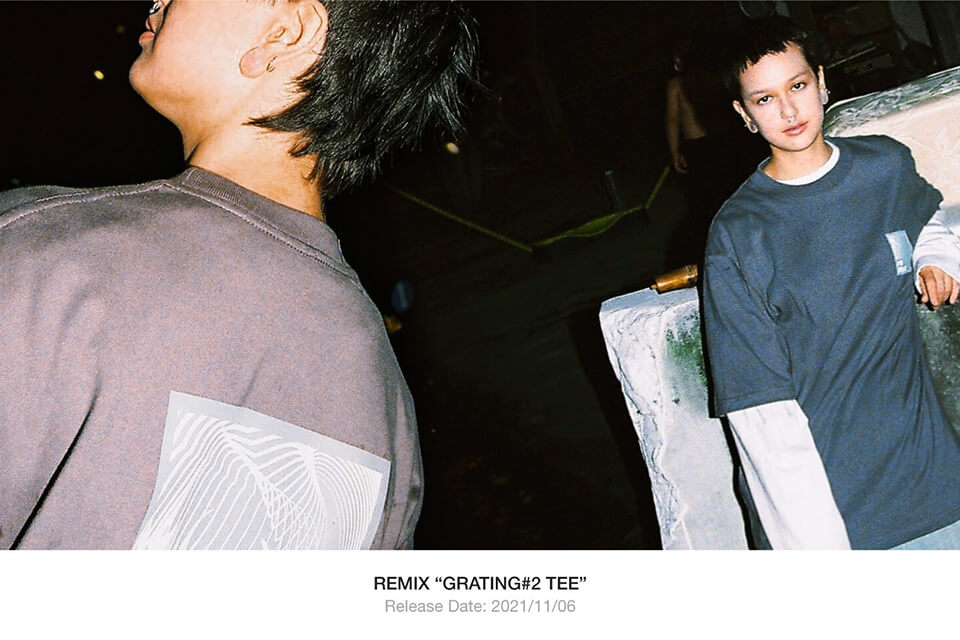 REMIX 21 AW Grating#2 Tee (1)
