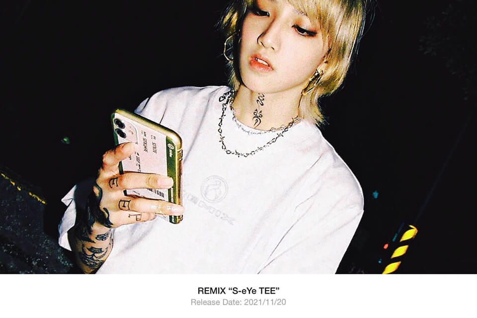 REMIX 21 AW S-eYe Tee (1)