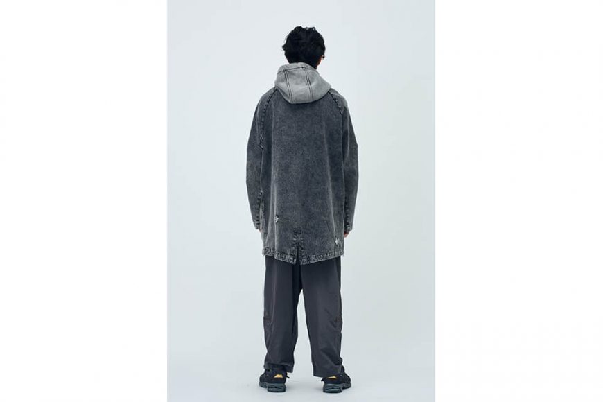 SMG 21 AW Patchwork Washed Hoodie (2)