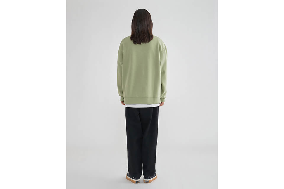 COVERNAT 21 FW Boucle Cooper Logo Sweat Shirts (3)